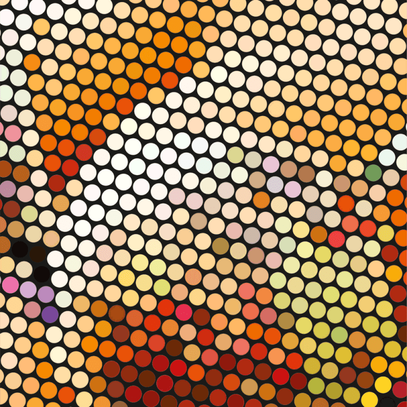 “Ethnic Dot Art Poster – Bohemian wall décor with cultural patterns for modern interiors”