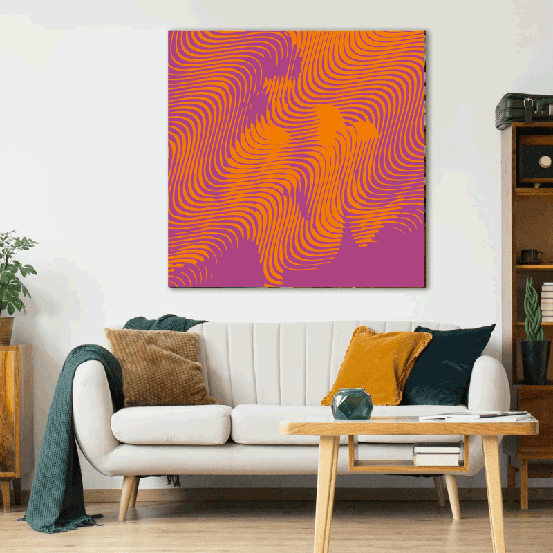 “Sensual Silhouette Wall Art – Elegant minimalist artwork for modern interiors”