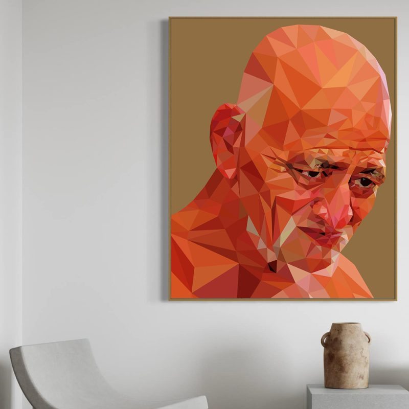 Jain Acharya Shri 108 Vidya Sagar Ji Maharaj Portrait Print - Image 5