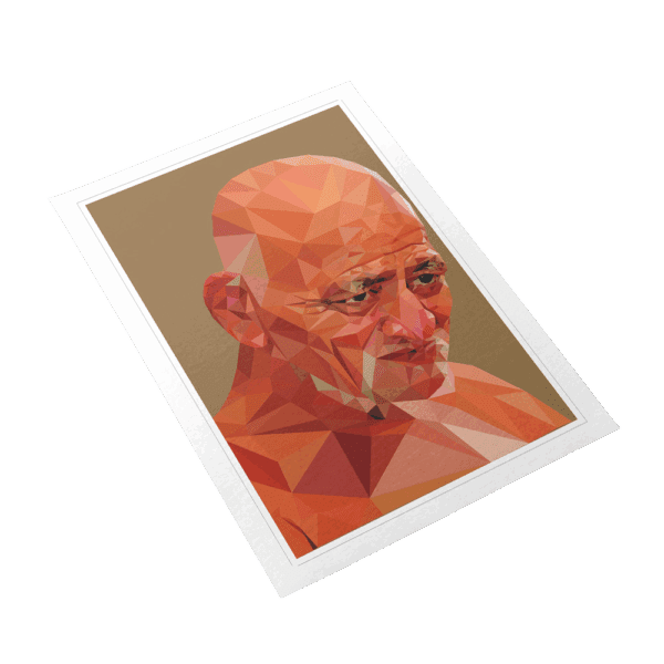 Anukrati Graphics Wall Decor Art Print - Jain Acharya Shri 108 Vidya Sagar Ji Maharaj Portrait Print