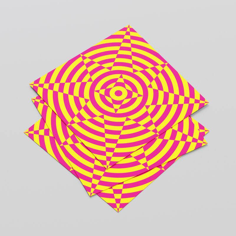 Stress Relief Illusion Art Print - Calming Visual Therapy - Image 5