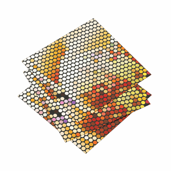 Anukrati Graphics Wall Decor Art Print -  Ethnic Dot Art Poster – Bohemian Wall Décor for Modern Interiors
