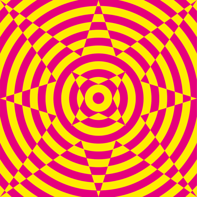 Stress Relief Illusion Art Print – calming visual therapy wall décor with soothing patterns for mindfulness and relaxation.