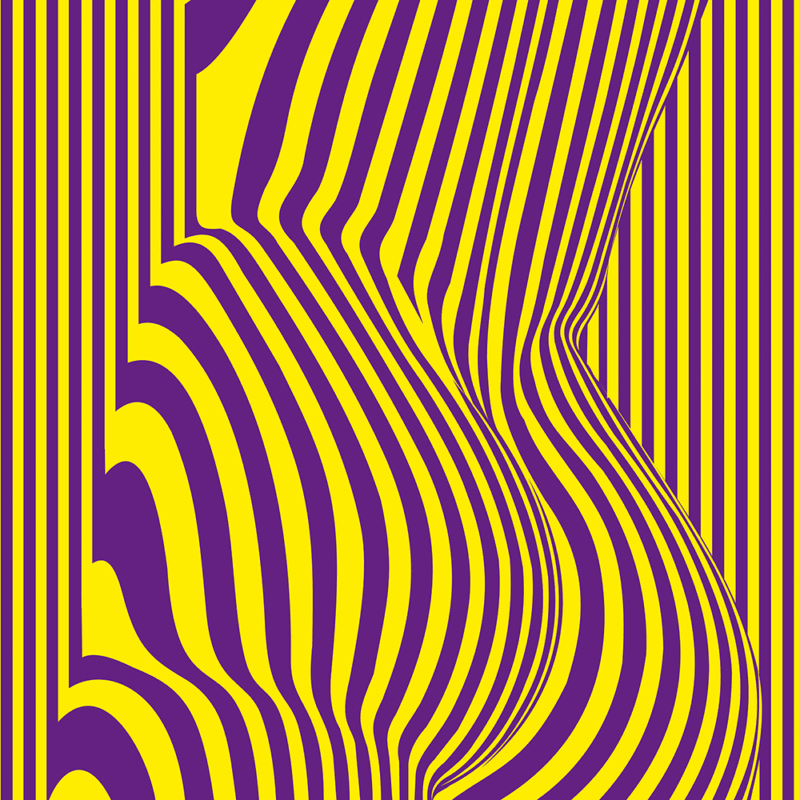 Balance Your Emotions illusion art print for mindfulness, stress relief, and mental wellness wall décor