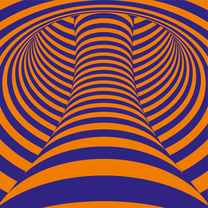 Stress-Reducing Wall Art Print – optical illusion design for calming décor, stress relief, and mindfulness-inspired interiors.