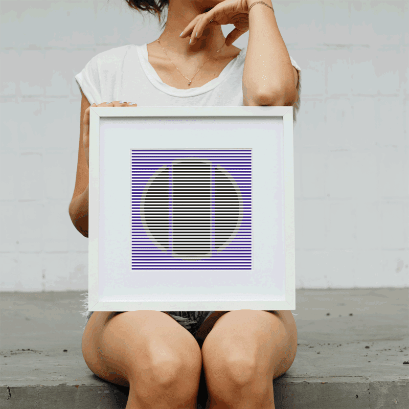 Mindful Illusion Art Print - Reduce Anxiety Naturally - Image 2