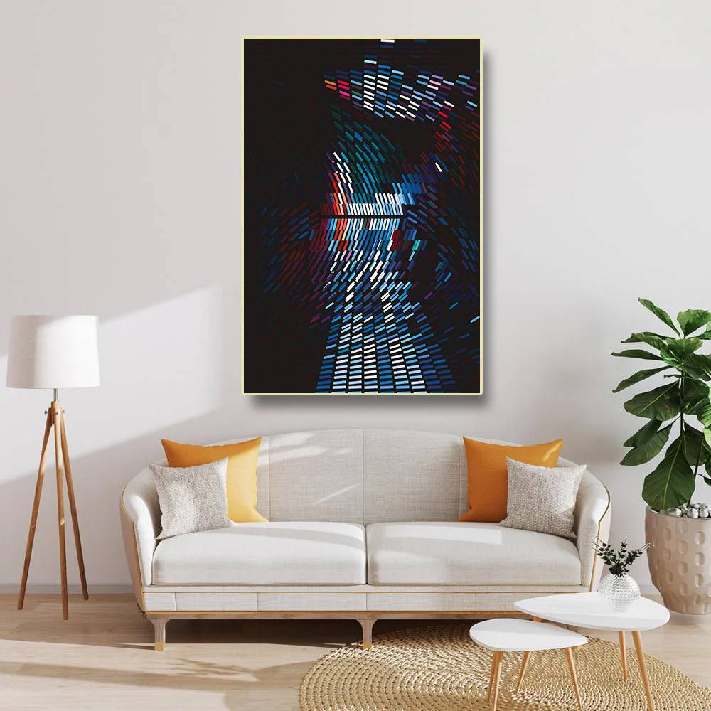 Mystic Hues – Dreamy Pattern Artwork, Ethereal Abstract Wall Art with Soft Gradients