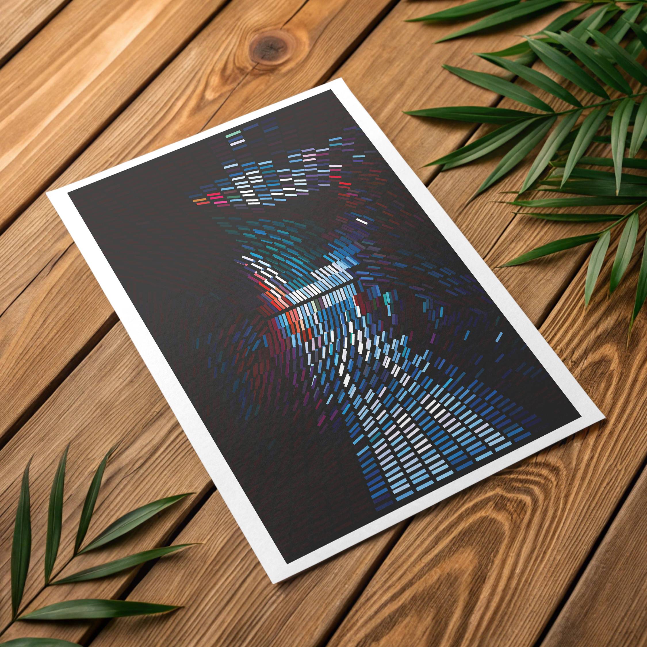 Mystic Hues – Dreamy Pattern Artwork, Ethereal Abstract Wall Art with Soft Gradients