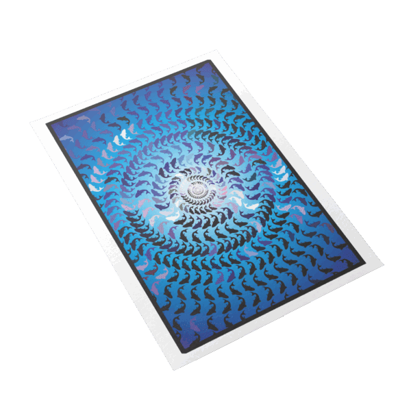 Anukrati Graphics Wall Decor Art Print -  Healing with Illusion – Geometric and Optical Illusion Wall Decor
