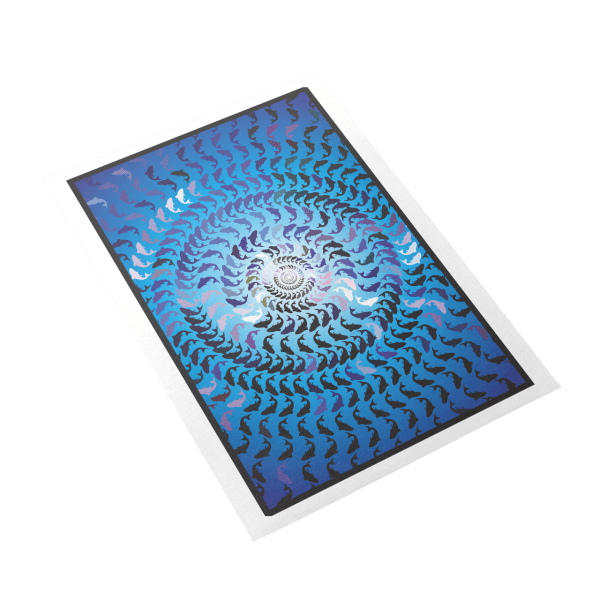 Anukrati Graphics Wall Decor Art Print -  Healing with Illusion ? Geometric and Optical Illusion Wall Decor