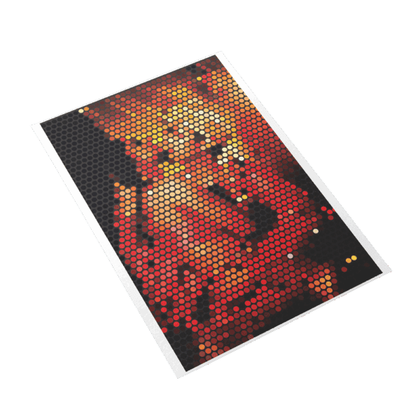Anukrati Graphics Wall Decor Art Print -  Whispers of Desire – Sensual Pattern Art